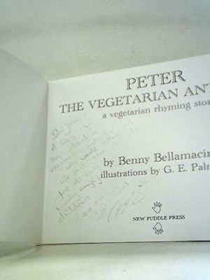 Seller image for Peter the Vegetarian Anteater for sale by World of Rare Books