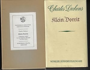 Bild des Verkufers fr Klein Dorrit : Roman. Charles Dickens. [bertr. von Moritz Busch, durchges. von Anton Ritthaler. Mit Ill. von H. K. Browne] zum Verkauf von Versandantiquariat Sylvia Laue