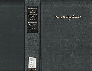 Seller image for Letters of Henry Wadsworth Longfellow, Volume II 1837-1843 for sale by Book Booth