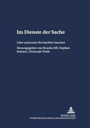 Seller image for Im Dienste der Sache for sale by BuchWeltWeit Ludwig Meier e.K.