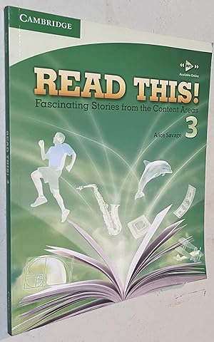 Seller image for Read This! Level 3 Student's Book: Fascinating Stories from the Content Areas for sale by Once Upon A Time