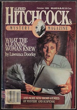 Imagen del vendedor de ALFRED HITCHCOCK Mystery Magazine: October, Oct. 1989 a la venta por Books from the Crypt