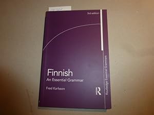 Imagen del vendedor de Finnish : An essential grammar. 3rd edition. a la venta por Krull GmbH