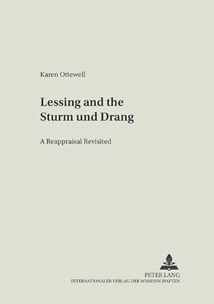 Imagen del vendedor de Lessing and the "Sturm und Drang" a la venta por BuchWeltWeit Ludwig Meier e.K.