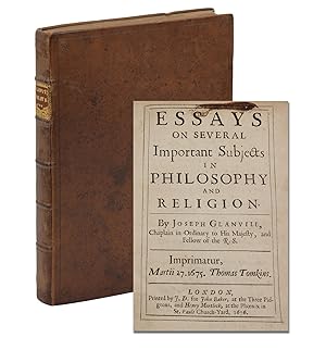 Essays on Several Important Subjects in Philosophy and Religion (Witchcraft)