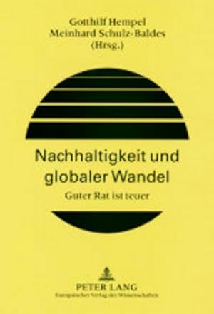 Imagen del vendedor de Nachhaltigkeit und globaler Wandel a la venta por BuchWeltWeit Ludwig Meier e.K.