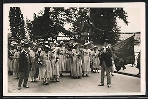 Foto-Ansichtskarte Genève, Fête des Costumes Suisses 1931