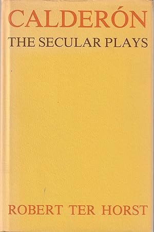 Seller image for Calderon, The Secular Plays for sale by Book Booth