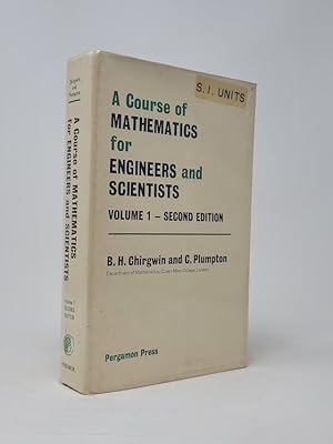 Imagen del vendedor de A Course of Mathematics for Engineers and Scientists, Volume 1 - Mathematical Methods, Second Edition a la venta por Munster & Company LLC, ABAA/ILAB