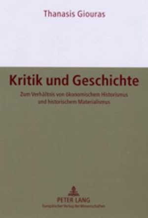 Seller image for Kritik und Geschichte for sale by BuchWeltWeit Ludwig Meier e.K.