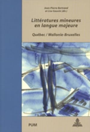 Bild des Verkufers fr Littratures mineures en langue majeure zum Verkauf von BuchWeltWeit Ludwig Meier e.K.