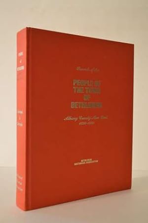 Imagen del vendedor de Records Of The People Of The Town Of Bethlehem Albany County New York 1698-1880 a la venta por Lavendier Books