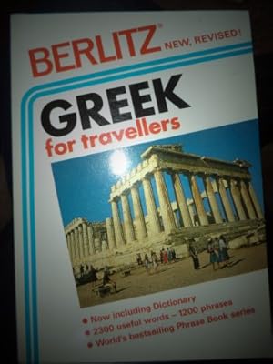 Seller image for Greek Phrase Book for Travellers Revised Edition for sale by WeBuyBooks