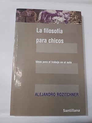 Seller image for La filosofia para chicos for sale by SoferBooks