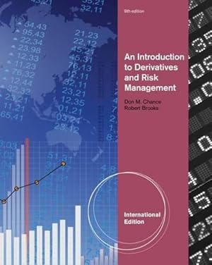 Bild des Verkufers fr An Introduction to Derivatives and Risk Management, International Edition (with Stock-Trak Coupon) zum Verkauf von WeBuyBooks