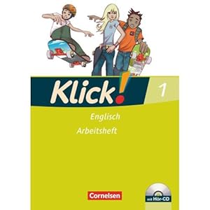 Image du vendeur pour Klick! Englisch 1: 5. Schuljahr. Arbeitsheft mit Hoer-CD mis en vente par ISIA Media Verlag UG | Bukinist