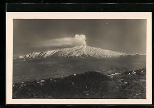Ansichtskarte Tormina, L`Etna, Vulkan