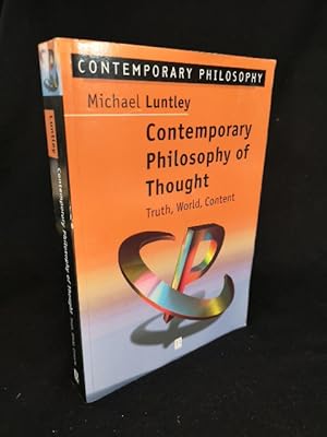 Image du vendeur pour Contemporary Philosophy of Thought: Truth, World, Content mis en vente par ANTIQUARIAT Franke BRUDDENBOOKS