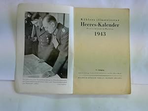 Seller image for Heeres-Kalender. Deutschland in Waffen. 1943 for sale by Celler Versandantiquariat