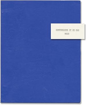 Confessions of an Old Maid (Original treatment script for an unproduced film)