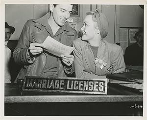 Two original photographs of Jane Wyman and Ronald Reagan, 1940