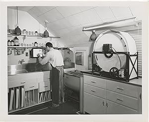 Collection of 19 original photographs relating to the Princeton Film Center, circa 1948