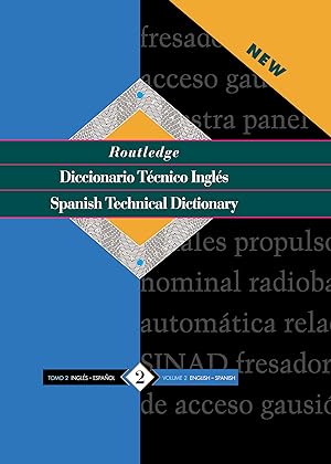 Imagen del vendedor de Routledge Spanish Technical Dictionary Diccionario tecnico i a la venta por moluna