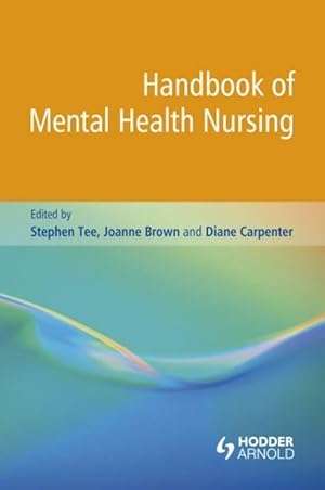 Imagen del vendedor de Handbook of Psychiatric and Mental Health Nursing a la venta por moluna