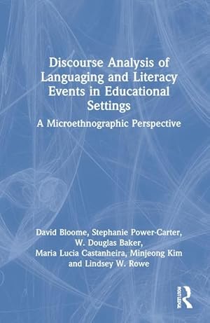 Seller image for Discourse Analysis of Languaging and Literacy Events in Educational Settings for sale by moluna