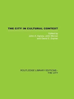 Bild des Verkufers fr The City in Cultural Context zum Verkauf von moluna