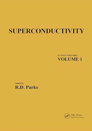 Bild des Verkufers fr Parks, R: Superconductivity zum Verkauf von moluna