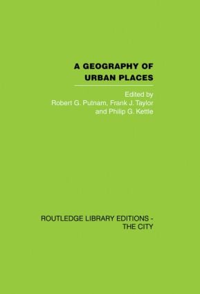 Seller image for A Geography of Urban Places for sale by moluna