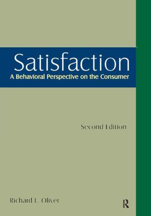 Seller image for Satisfaction: A Behavioral Perspective on the Consumer: A Behavioral Perspective on the Consumer for sale by moluna