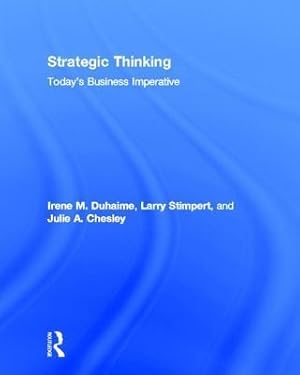 Seller image for Duhaime, I: Strategic Thinking for sale by moluna