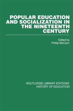 Seller image for Popular Education and Socialization in the Nineteenth Century for sale by moluna