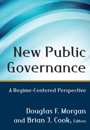 Bild des Verkufers fr New Public Governance: A Regime-Centered Perspective zum Verkauf von moluna