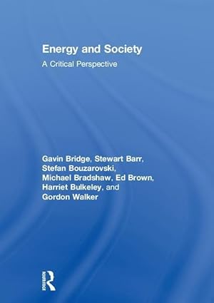 Seller image for Bridge, G: Energy and Society for sale by moluna