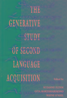 Immagine del venditore per The Generative Study of Second Language Acquisition venduto da moluna