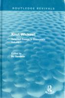 Immagine del venditore per Knut Wicksell: Selected Essays Volumes 1 & 2 venduto da moluna