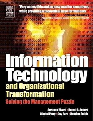 Imagen del vendedor de Aubert, B: Information Technology and Organizational Transfo a la venta por moluna