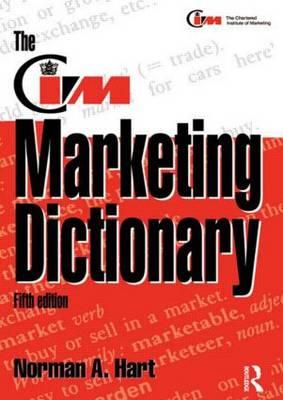 Seller image for Hart, N: The CIM Marketing Dictionary for sale by moluna