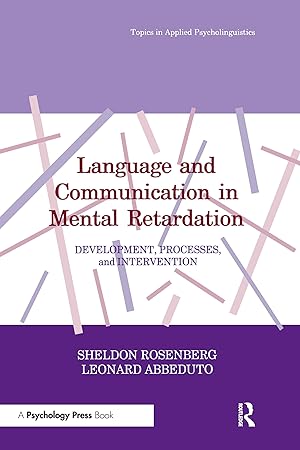 Seller image for Rosenberg, S: Language and Communication in Mental Retardati for sale by moluna