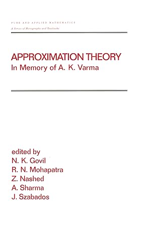 Seller image for Approximation Theory for sale by moluna