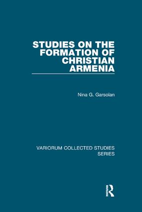 Image du vendeur pour Studies on the Formation of Christian Armenia mis en vente par moluna