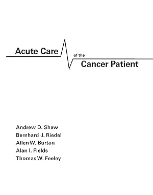 Seller image for ACUTE CARE OF THE CANCER PATIE for sale by moluna