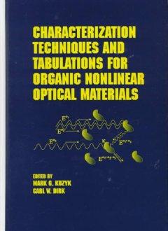 Image du vendeur pour Kuzyk, M: Characterization Techniques and Tabulations for Or mis en vente par moluna