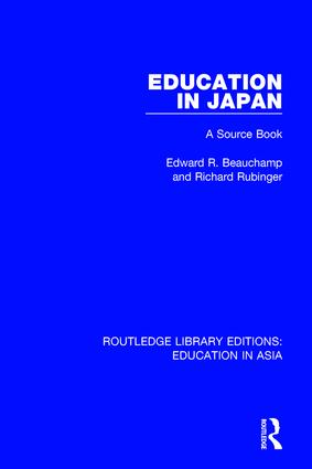 Imagen del vendedor de Education in Japan a la venta por moluna