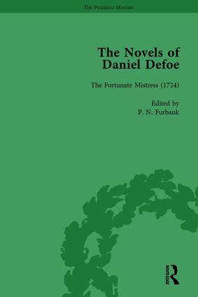 Seller image for The Novels of Daniel Defoe, Part II vol 9 for sale by moluna