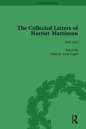 Seller image for The Collected Letters of Harriet Martineau Vol 4 for sale by moluna