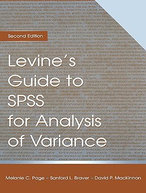 Image du vendeur pour Levine\ s Guide to SPSS for Analysis of Variance mis en vente par moluna